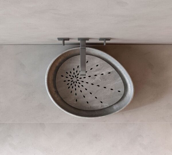 handmade natural stone wash basin