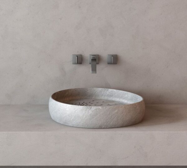 handmade natural stone wash basin