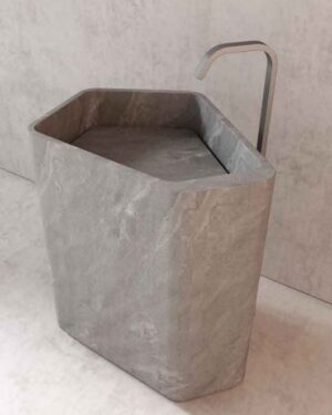 handmade natural stone wash basin