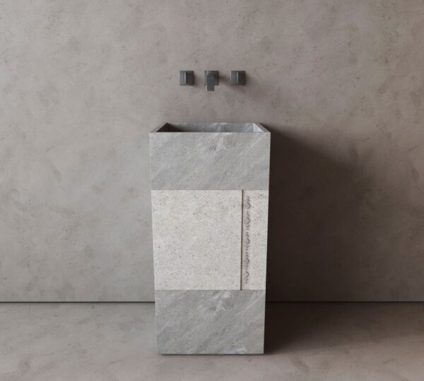 handmade natural stone wash basin