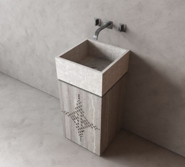 handmade natural stone wash basin