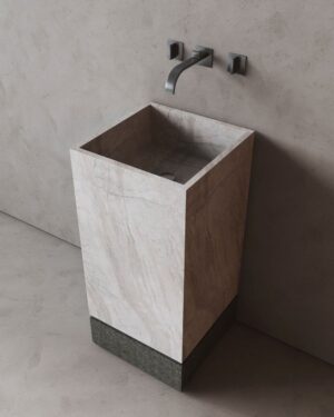 handmade natural stone wash basin