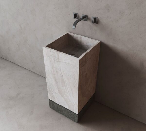 handmade natural stone wash basin