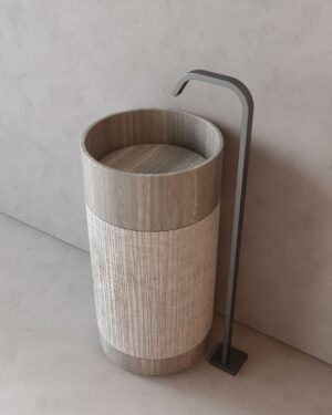 handmade natural stone wash basin